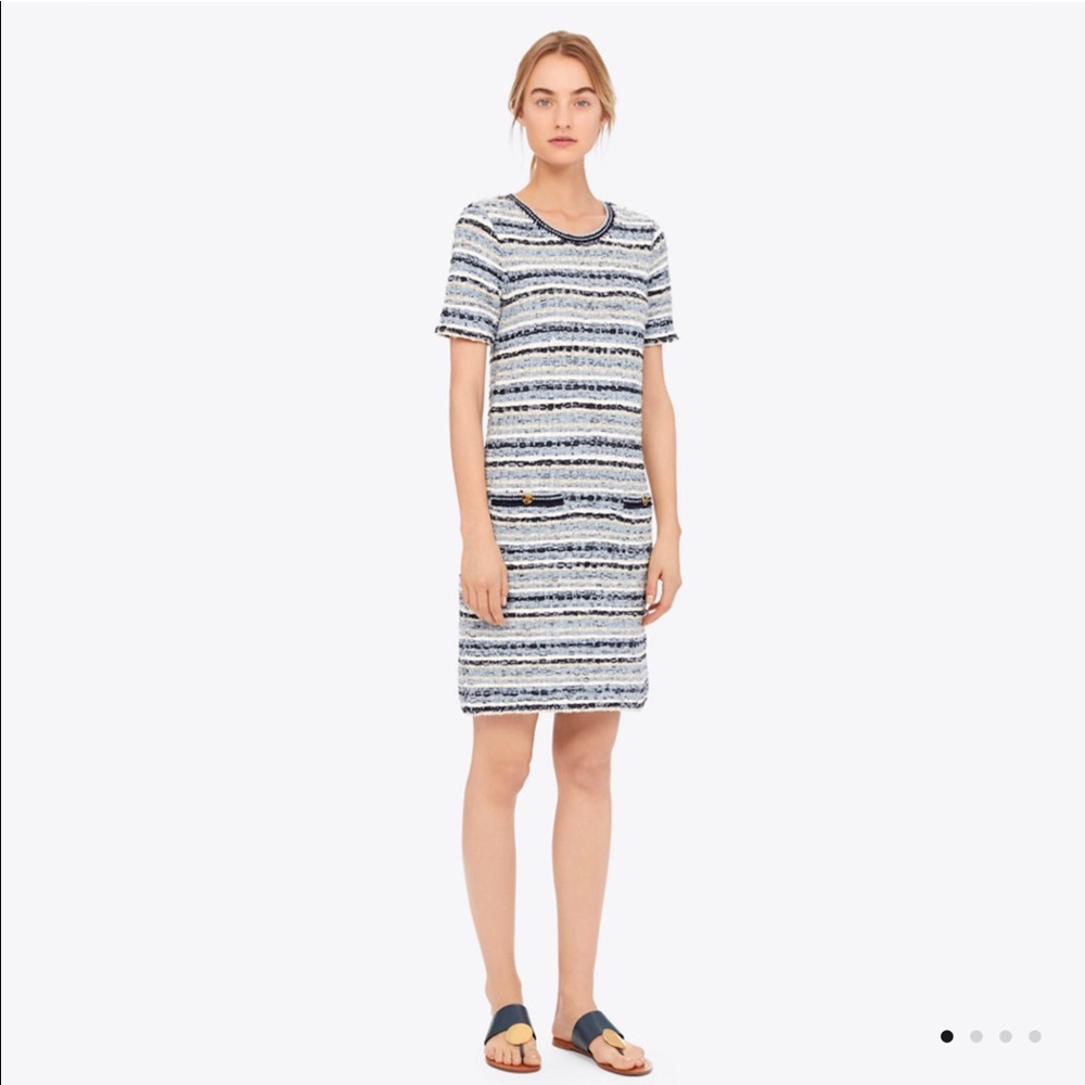 Tory Burch Tweed Sweater Dress